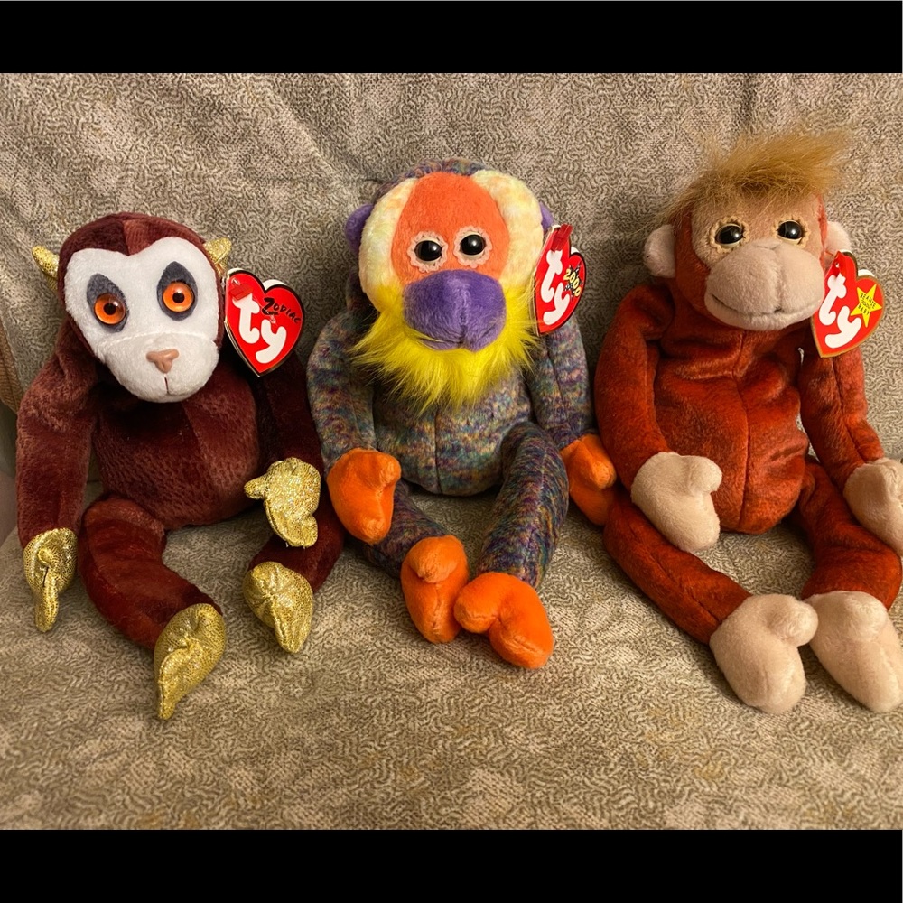TY Bernie Babies Bundle (3)